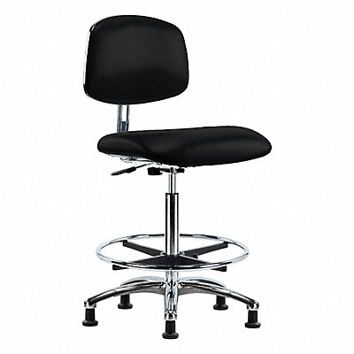 GRAINGER BRECRVHBCHCRCFEGESDBLK CR/ESD Chr High FR Glides Black
