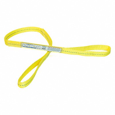 STREN-FLEX EEF1901PHV Web Sling Flat Eye 12 ft L 1 600 lb Cap.