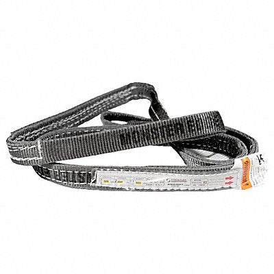STREN-FLEX EEF2901ME Web Sling Flat Eye 12 ft L 3 200 lb Cap.