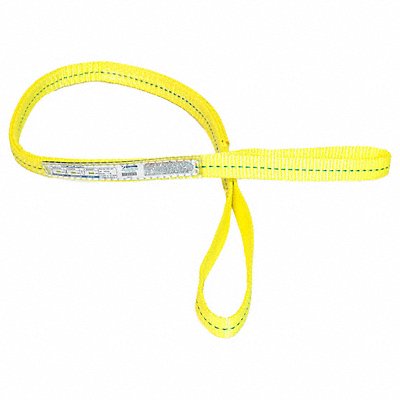 STREN-FLEX EEF2901PHV Web Sling Flat Eye 10 ft L 3 200 lb Cap.