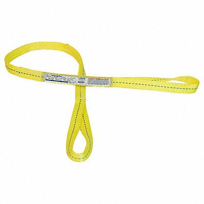 STREN-FLEX EET1901PHV Web Sling Twisted Eye 12 ft L 1 600 lb