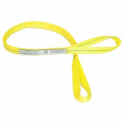 STREN-FLEX EET2901PHV Web Sling Twisted Eye 6 ft L 3 200 lb