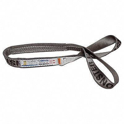 STREN-FLEX EET2901ME Web Sling Twisted Eye 4 ft L 3 200 lb