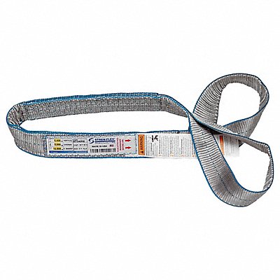 STREN-FLEX EET4901PGE Web Sling Twisted Eye 14 ft L 5 500 lb