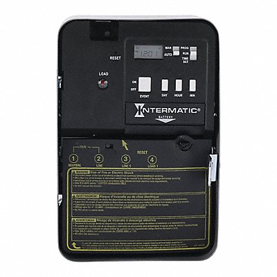 INTERMATIC EH10 Electronic Timer Grey Metal