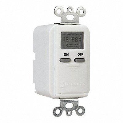 INTERMATIC EI500WC Wall Switch Timer White 125V AC