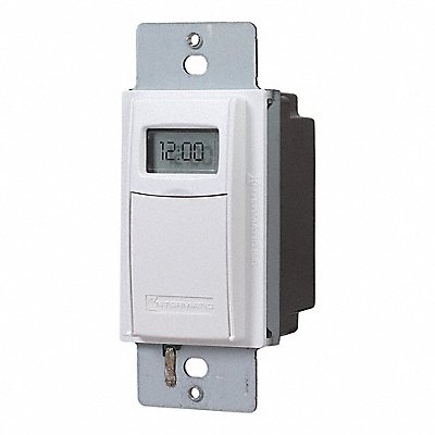 INTERMATIC EI600WC Wall Switch Timer White 277V AC