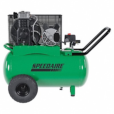 SPEEDAIRE C201G Air Compressor 20 gal Air Tank 137 lb