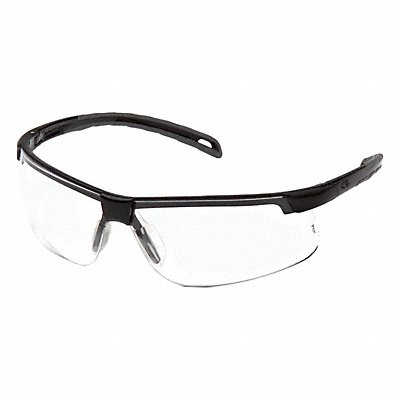 PYRAMEX ESB8610DTMBCB Safety Glasses Clear H2MAXAnti-Fog Black