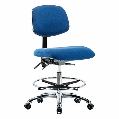 GRAINGER BRESDFMBCHCRT1A0CFECESDBLU Fab ESD Chr Med Tilt FR Cstrs Blue