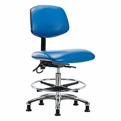 GRAINGER BRESDVMBCHCRT1A0CFEGESDBLU Vinyl ESD Chr Med Tilt FR Stat Blue