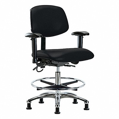 GRAINGER BRESDVMBCHCRT1A1CFEGESDBLK Vinyl ESD Med Tilt AA FR Stat Blk