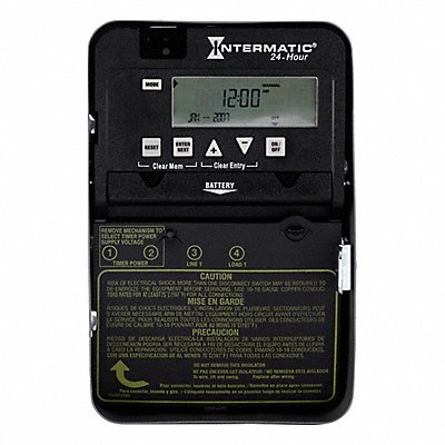 INTERMATIC ET1105C Electronic Timer Grey Metal