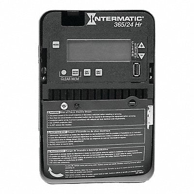 INTERMATIC ET2125C Electronic Timer Grey Metal