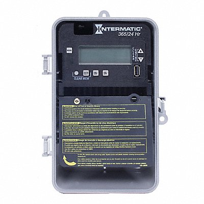 INTERMATIC ET2125CP Electronic Timer Grey Plastic