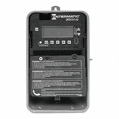 INTERMATIC ET2145CR Electronic Timer Grey Metal