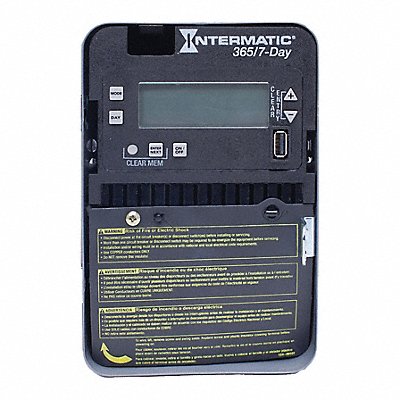 INTERMATIC ET2705C Electronic Timer Grey Metal