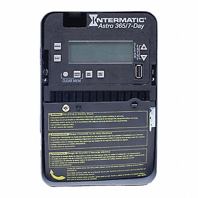 INTERMATIC ET2825C Electronic Timer Astronomic Grey Metal