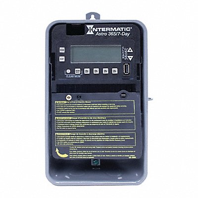 INTERMATIC ET2845CR Electronic Timer Astronomic Grey Metal