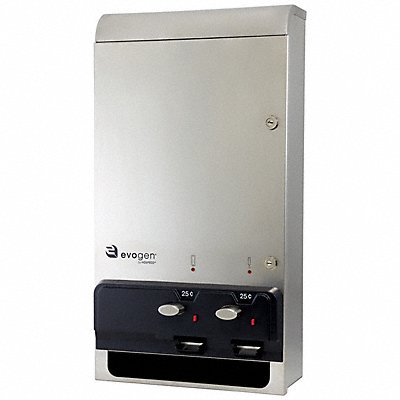 EVOGEN EV1SS25 Sanitary Napkin/Tampon Dispenser SS