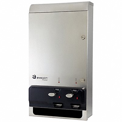 EVOGEN EV1SSFREE Sanitary Napkin/Tampon Dispenser SS