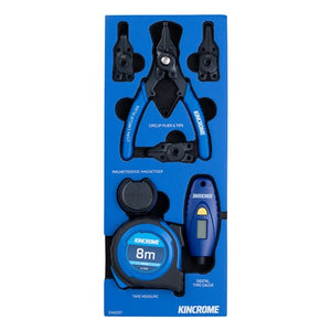 Kincrome EVA155T TRUCK BOX 8 Piece Circlip Pliers & Measuring EVA Tray