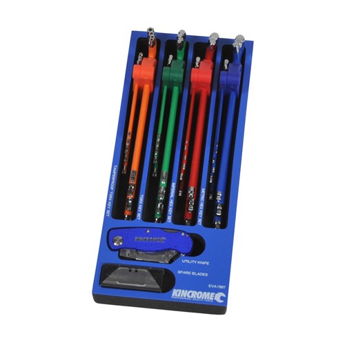 Kincrome EVA156T TRUCK BOX 37 Piece Hex & TORX® Key Fastening EVA Tray