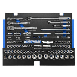 Kincrome EVA401T EVOLUTION 92 Piece Sockets & Accessories EVA Tray