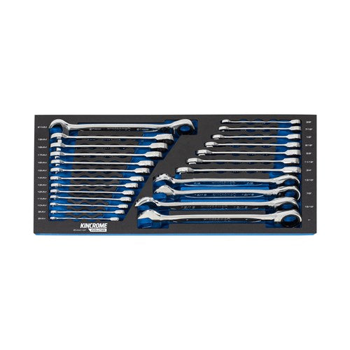 Kincrome EVA413T EVOLUTION 24 Piece Gear Spanners EVA Tray