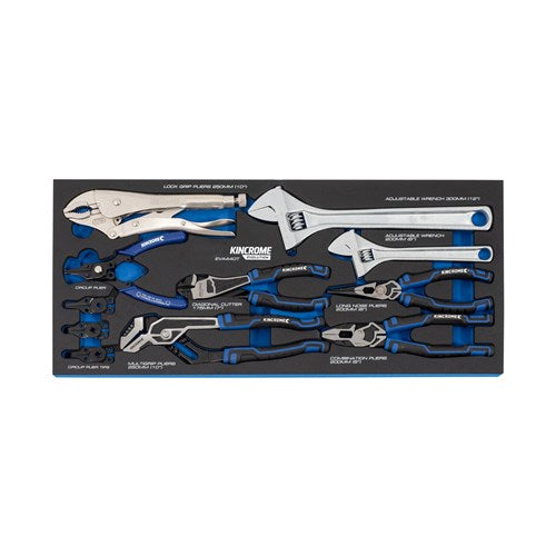 Kincrome EVA440T EVOLUTION 8 Piece Pliers & Wrenches EVA Tray
