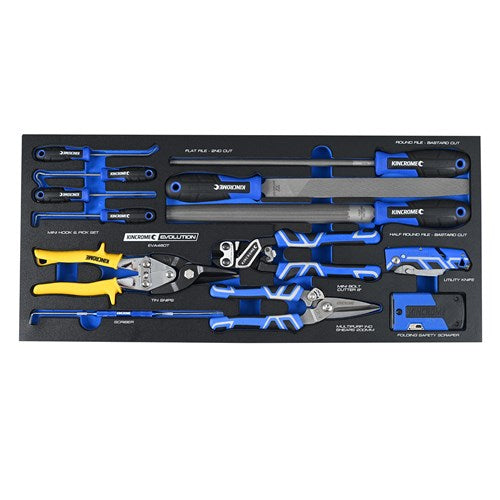 Kincrome EVA460T EVOLUTION 13 Piece Cut, Hook & Scrape EVA Tray