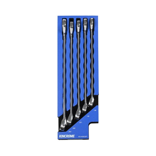 Kincrome EVA503T TRUCK BOX 5 Piece Combination Spanners EVA Tray