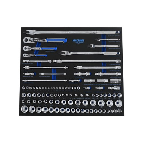 Kincrome EVA800T TOOL ARMOUR 99 Piece LOK-ON™ Sockets & Accessories EVA Tray