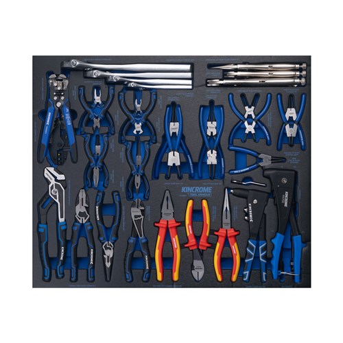 Kincrome EVA825T TOOL ARMOUR 35 Piece Pliers & Wrenches EVA Tray