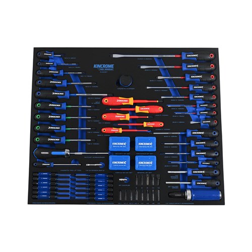 Kincrome EVA835T TOOL ARMOUR 198 Piece TorqueMaster® Screwdrivers & Fastening EVA Tray