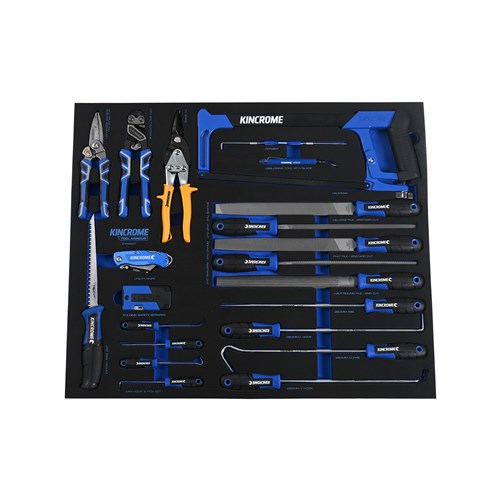 Kincrome EVA840T TOOL ARMOUR 22 Piece Cut, Hook & Scrape EVA Tray