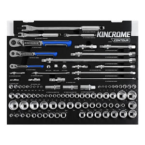 Kincrome EVA900T CONTOUR® 100 Piece LOK-ON™ Sockets & Accessories EVA Tray