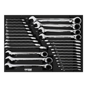 Kincrome EVA912T CONTOUR® 28 Piece Reverse Gear Spanners EVA Tray