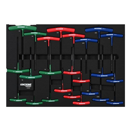 Kincrome EVA924T CONTOUR® 24 Piece Hex & TORX® Fastening EVA Tray