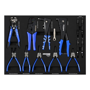 Kincrome EVA930T CONTOUR® 9 Piece Circlip Pliers & Riveters EVA Tray