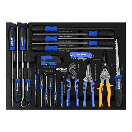 Kincrome EVA936T CONTOUR® 21 Piece Cut, Hook & Scrape EVA Tray