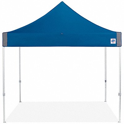 E-Z UP EX10KRB Shelter Blue 10 ft W 10 ft L