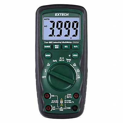 EXTECH EX505ANIST Multimeter LCD 2.3 in D 7.3 in H