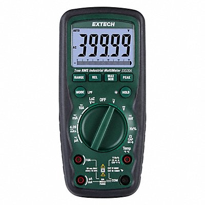 EXTECH EX530A Multimeter LCD 2.3 in D 7.3 in H