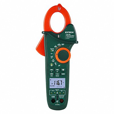 EXTECH EX623A Clamp Meter Backlit LCD Digital