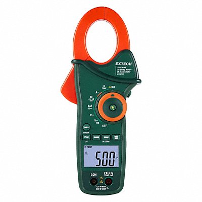 EXTECH EX820A Clamp Meter Backlit LCD Digital