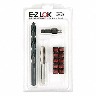 GRAINGER EZ310720 Threaded Insert for Metal