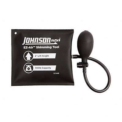 JOHNSON EZAIR Air Wedge Bag 6 in W 300 lb Load Cap.
