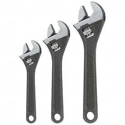 PROTO J795SA Adjustable Wrench Set Alloy Steel Plain