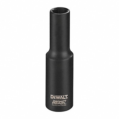DEWALT DW22962 Impact Socket Steel Black Oxide 1 1/8 in